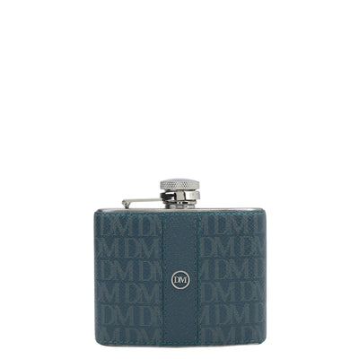 Monogram Leather Bottle  Case - Octane