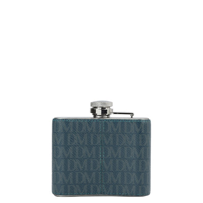 Monogram Leather Bottle  Case - Octane