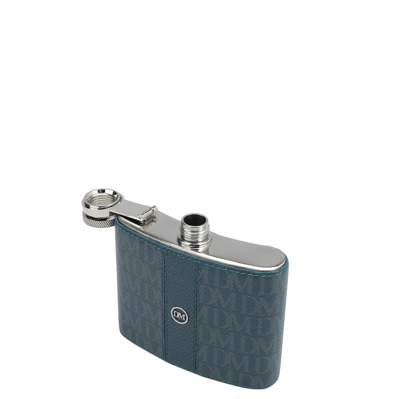 Monogram Leather Bottle  Case - Octane