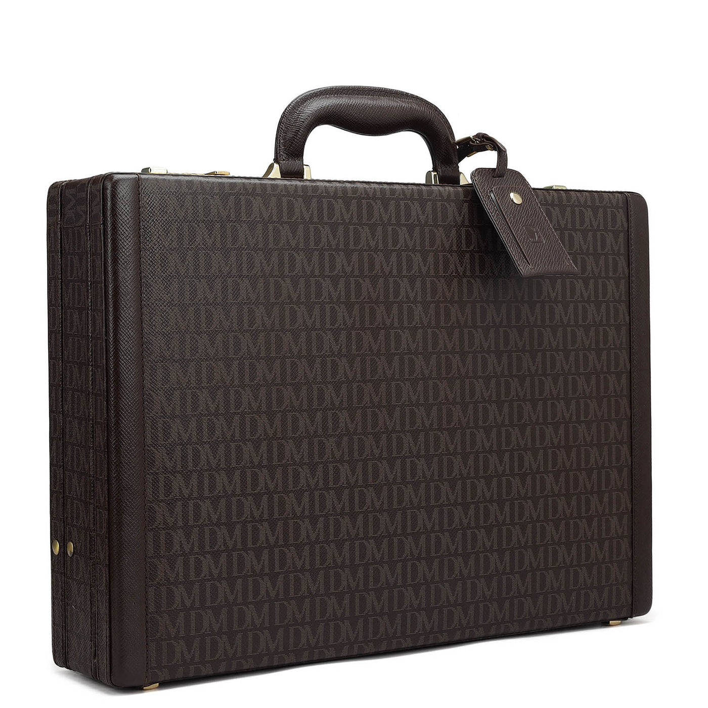 Monogram leather briefcase sale