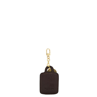 Franzy Leather Bag Hanging - Chocolate
