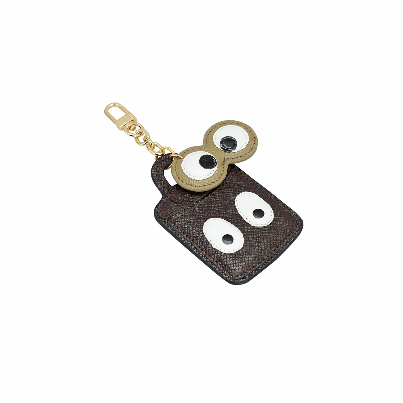 Franzy Leather Bag Hanging - Chocolate