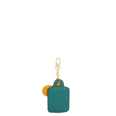 Franzy Leather Bag Hanging - Teal