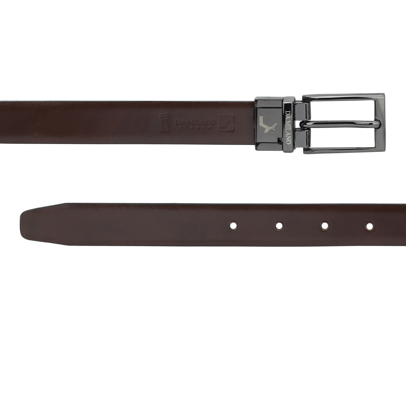 Formal Wax Leather Ladies Belt - Black & Brown