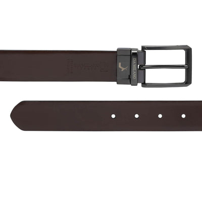 Formal Plain Leather Mens Belt - Black & Brown