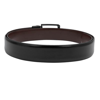 Formal Plain Leather Mens Belt - Black & Brown