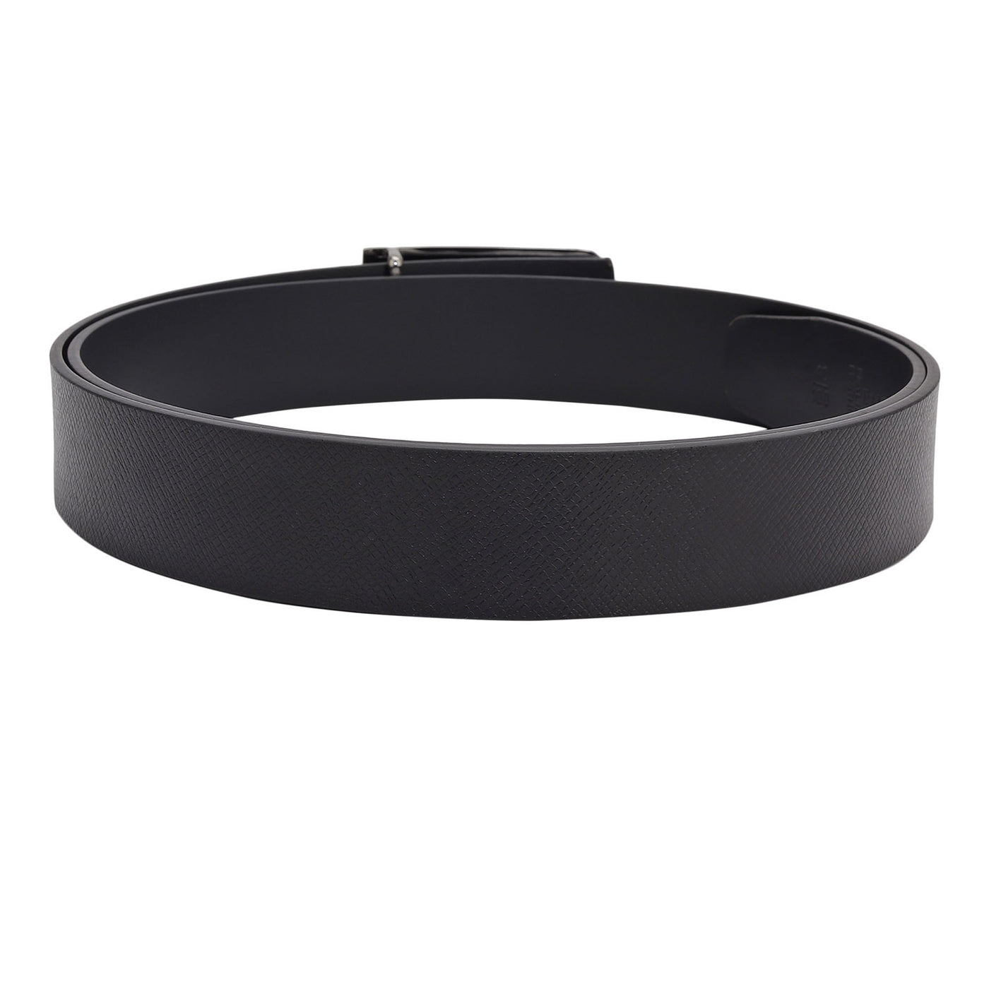 Formal Franzy Leather Mens Belt - Black