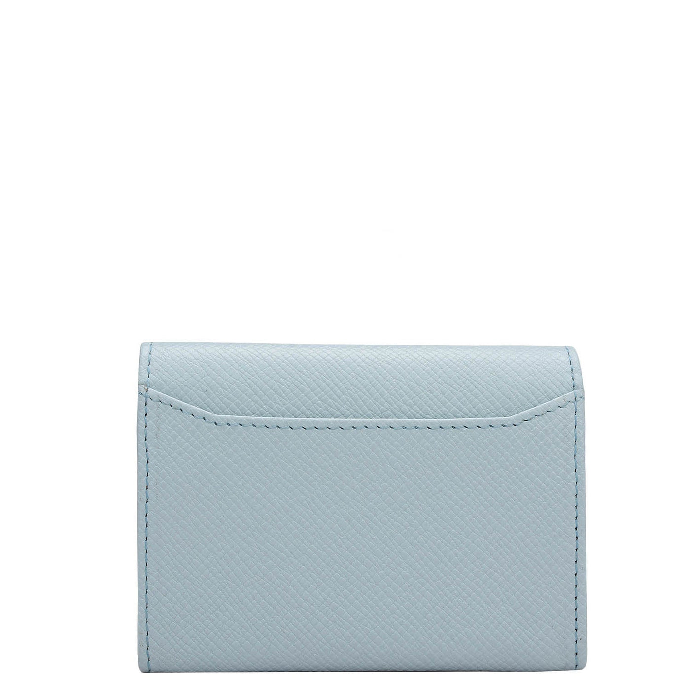 4 Slots Leather Card Case - Cloud Blue