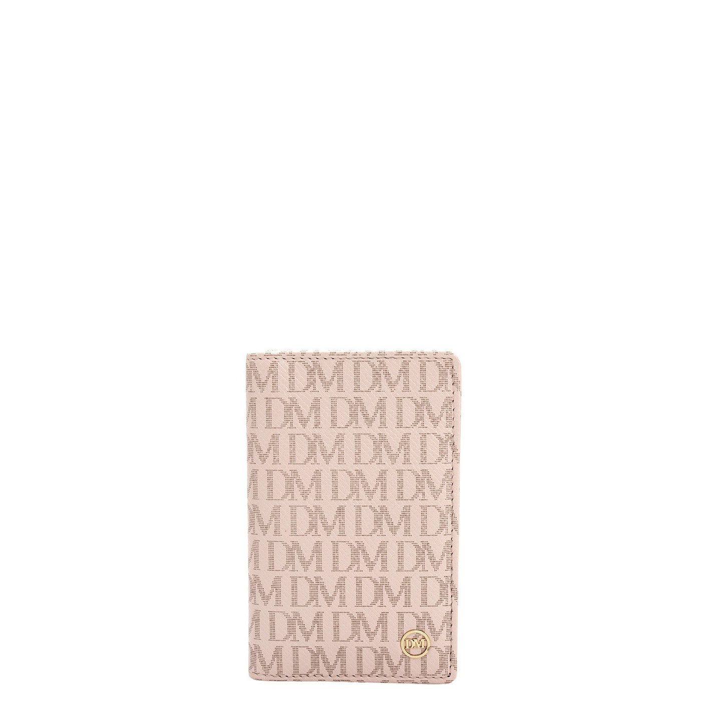 13 Slots Leather Card Case - Blush