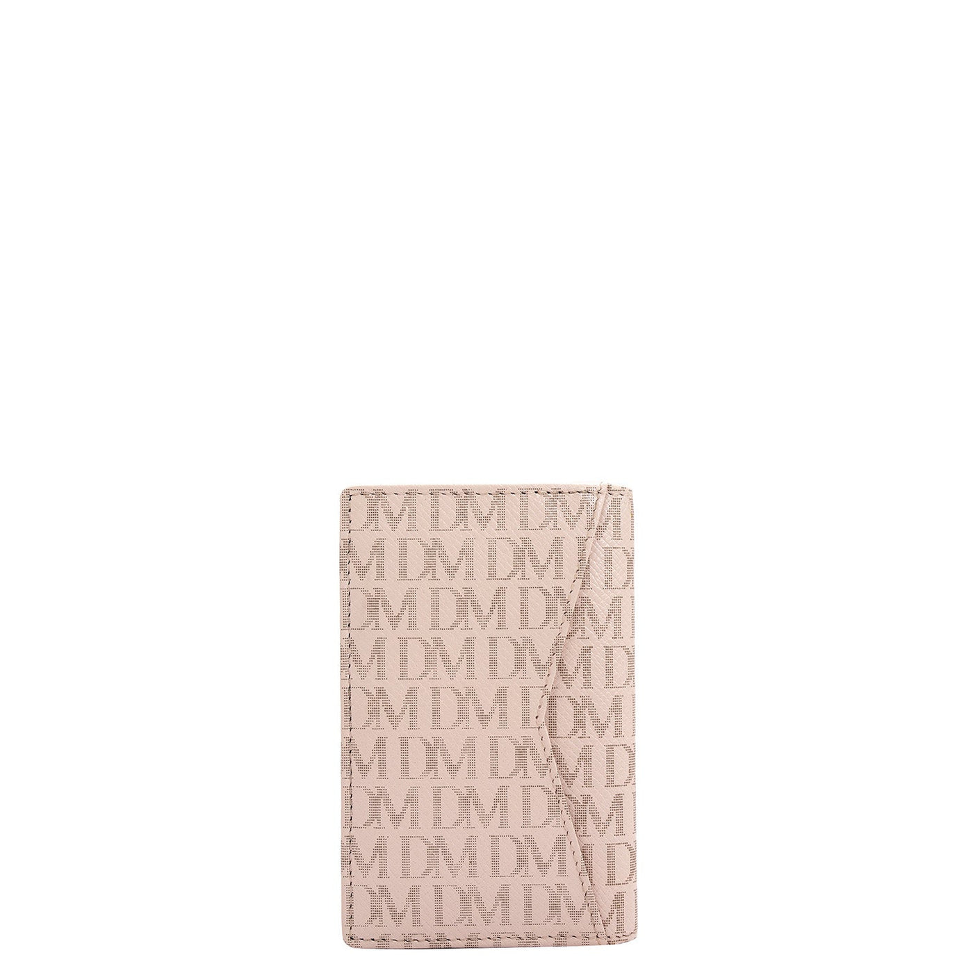 13 Slots Leather Card Case - Blush