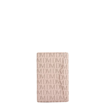 13 Slots Leather Card Case - Blush