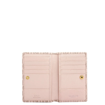 13 Slots Leather Card Case - Blush