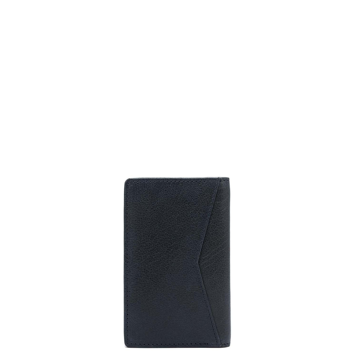 13 Slots Leather Card Case - Dark Blue