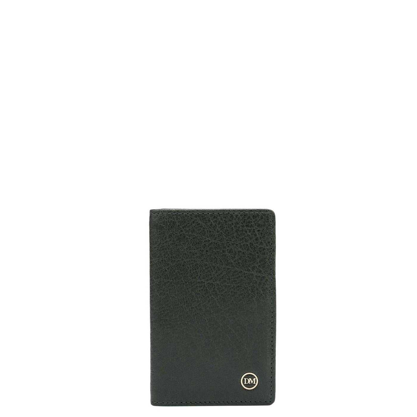 13 Slots Leather Card Case - Green