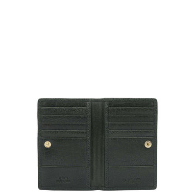 13 Slots Leather Card Case - Green