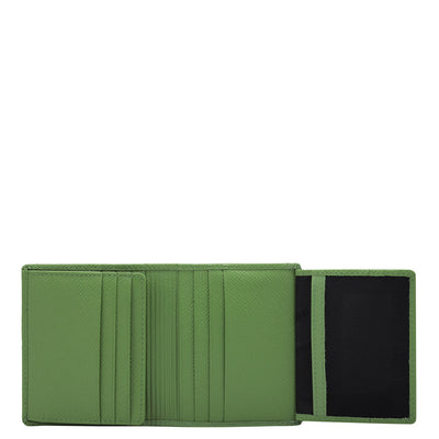 16 Slots Leather Card Case - Kiwi