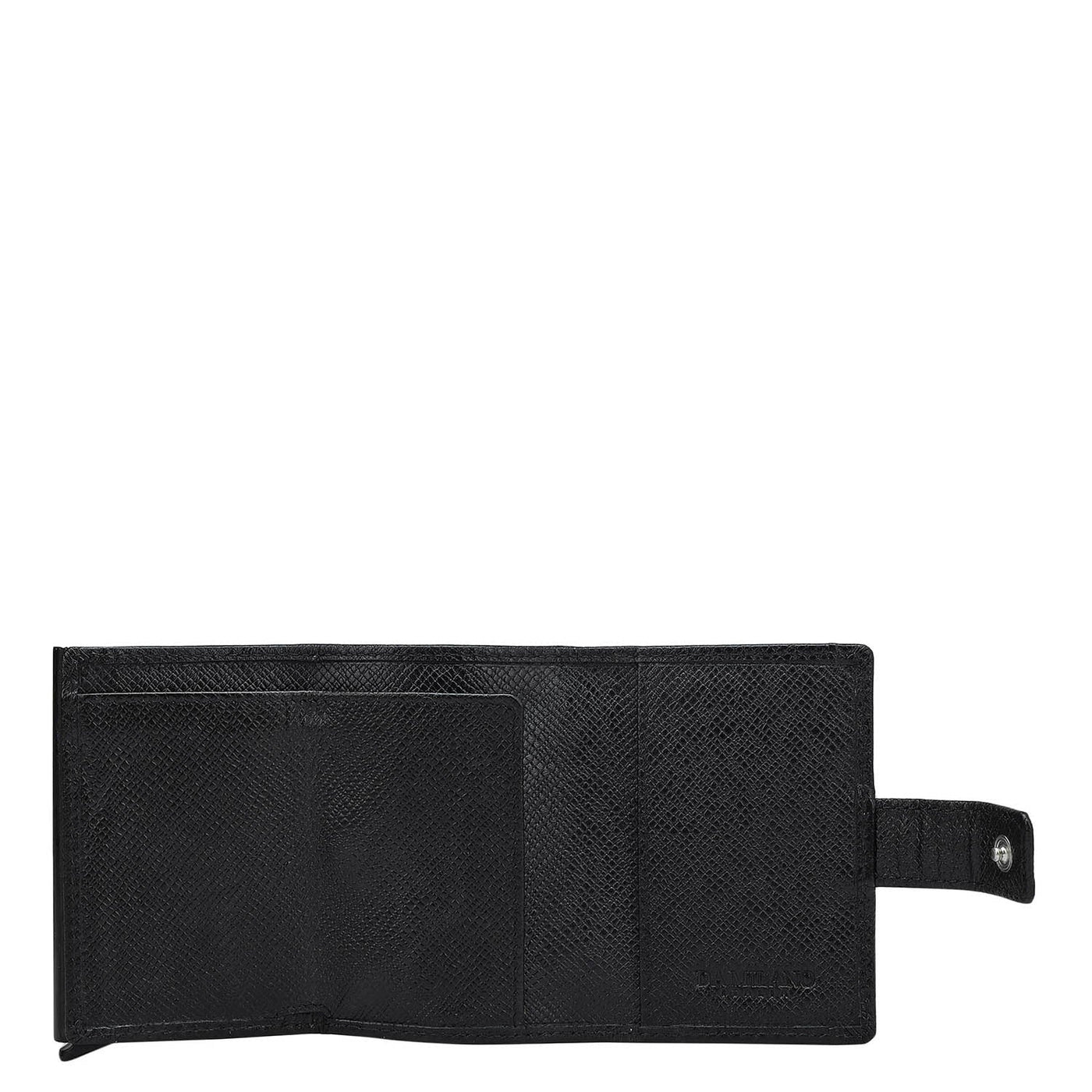 Card Holder Leather Card Case - Black