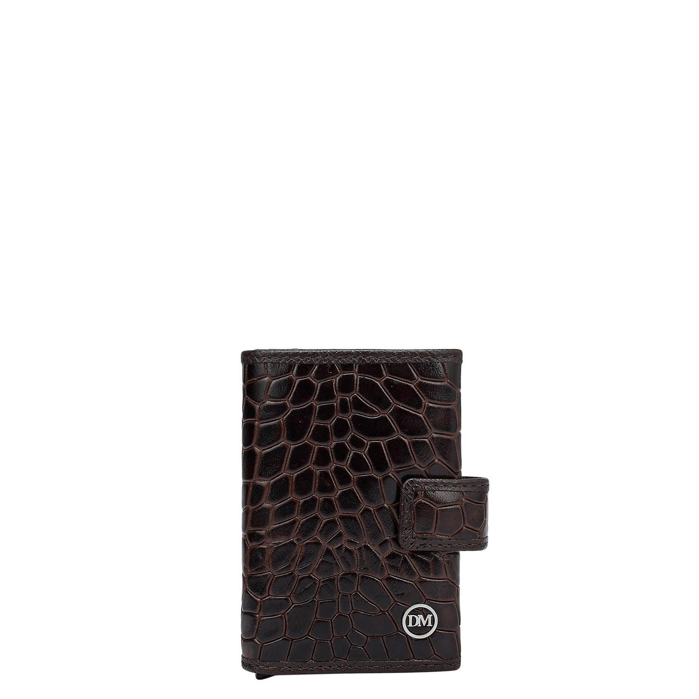 Card Holder Leather Card Case - Brown