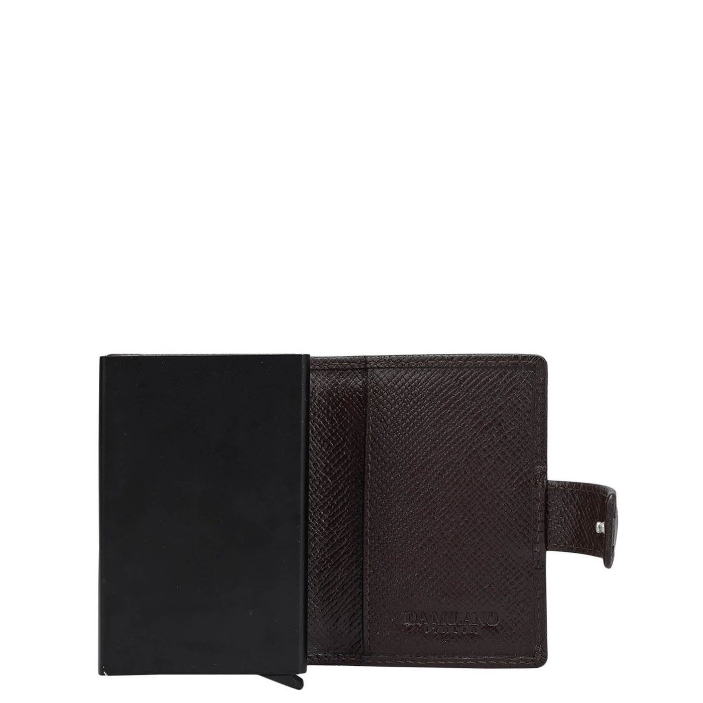 Card Holder Leather Card Case - Brown