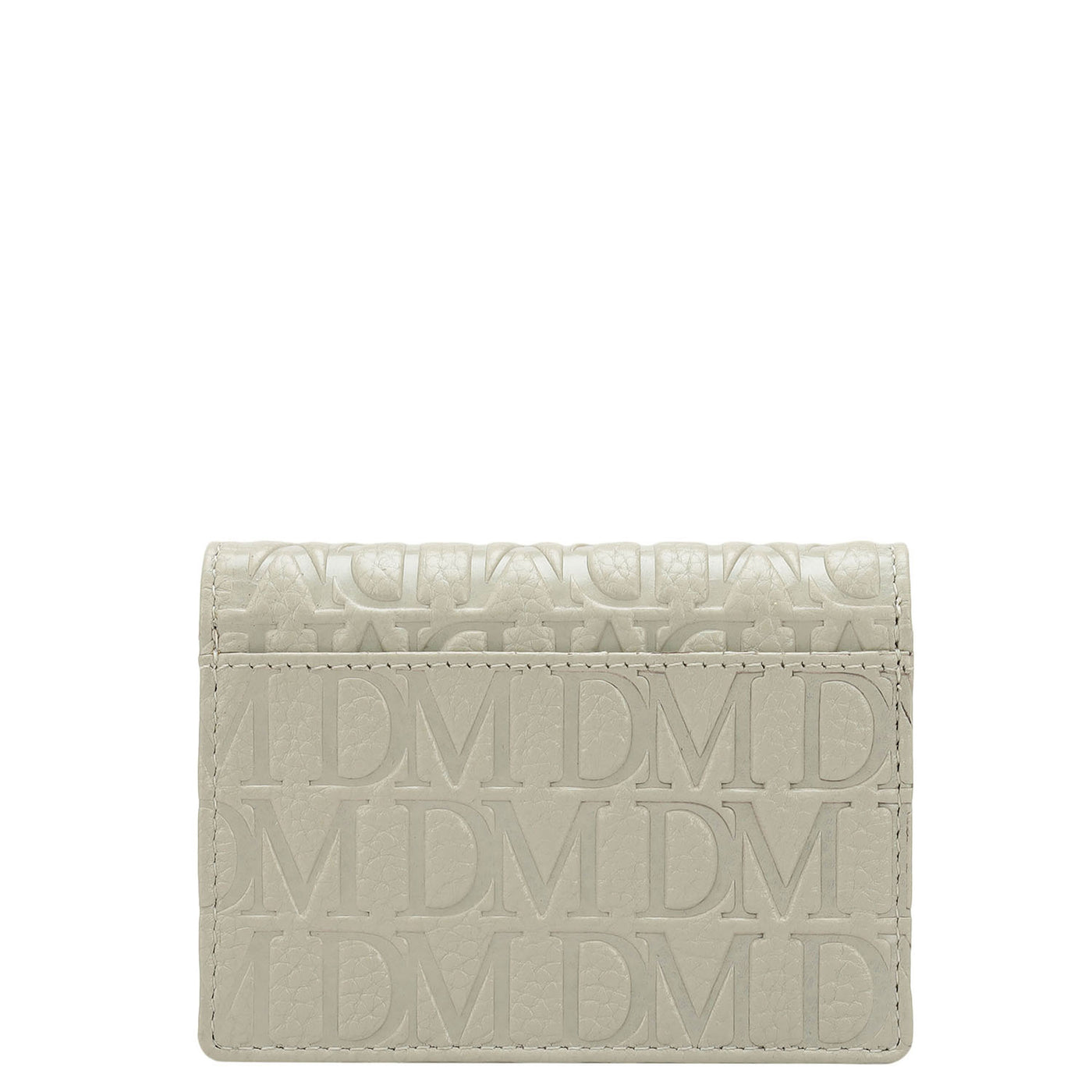 4 Slots Leather Card Case - Khaki