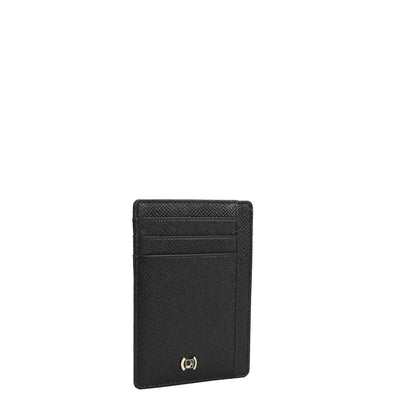 Franzy Leather Card Case - Black