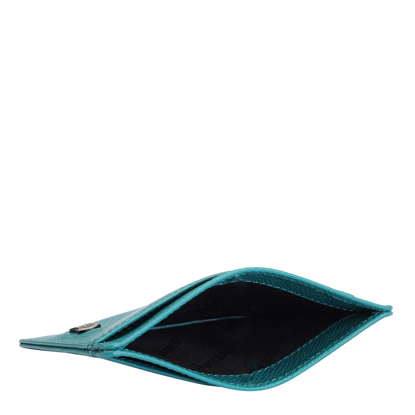 Franzy Leather Card Case - Teal