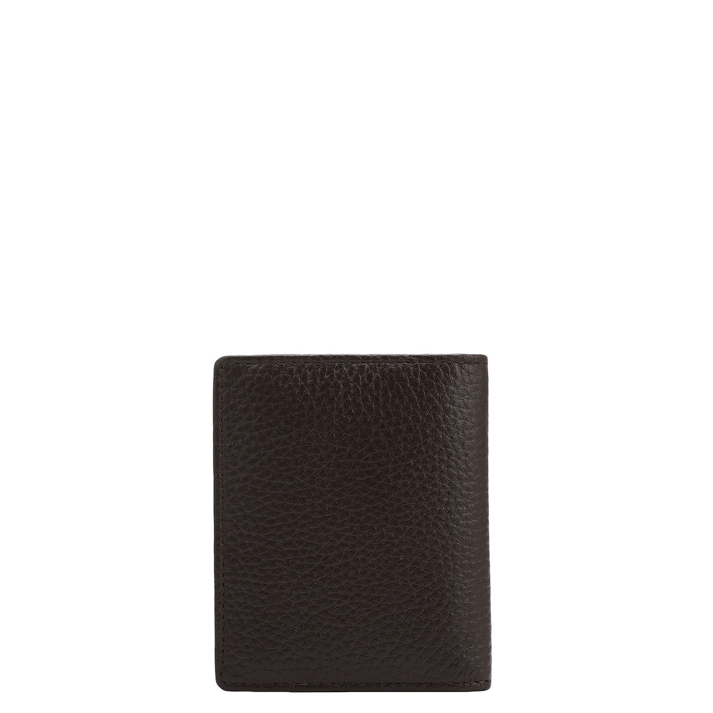 9 Slots Leather Card Case - Chocolate