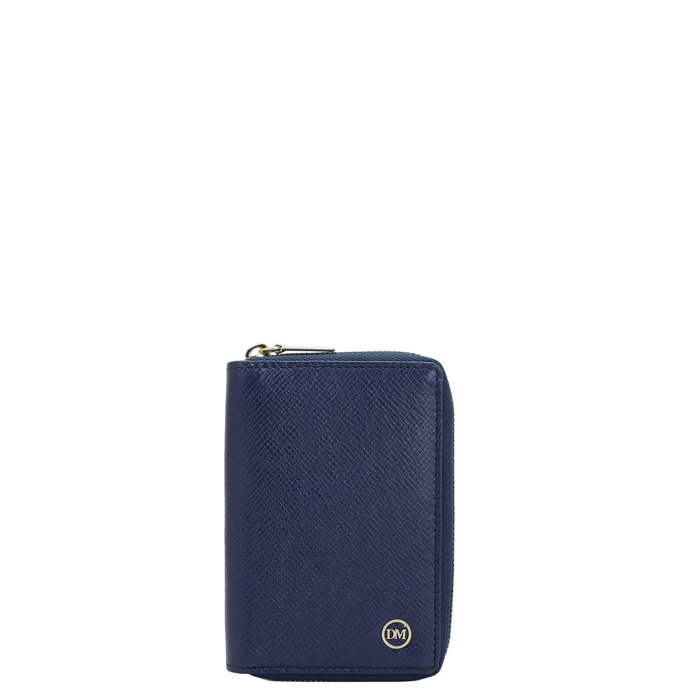 9 Slots Leather Card Case - Ink Blue