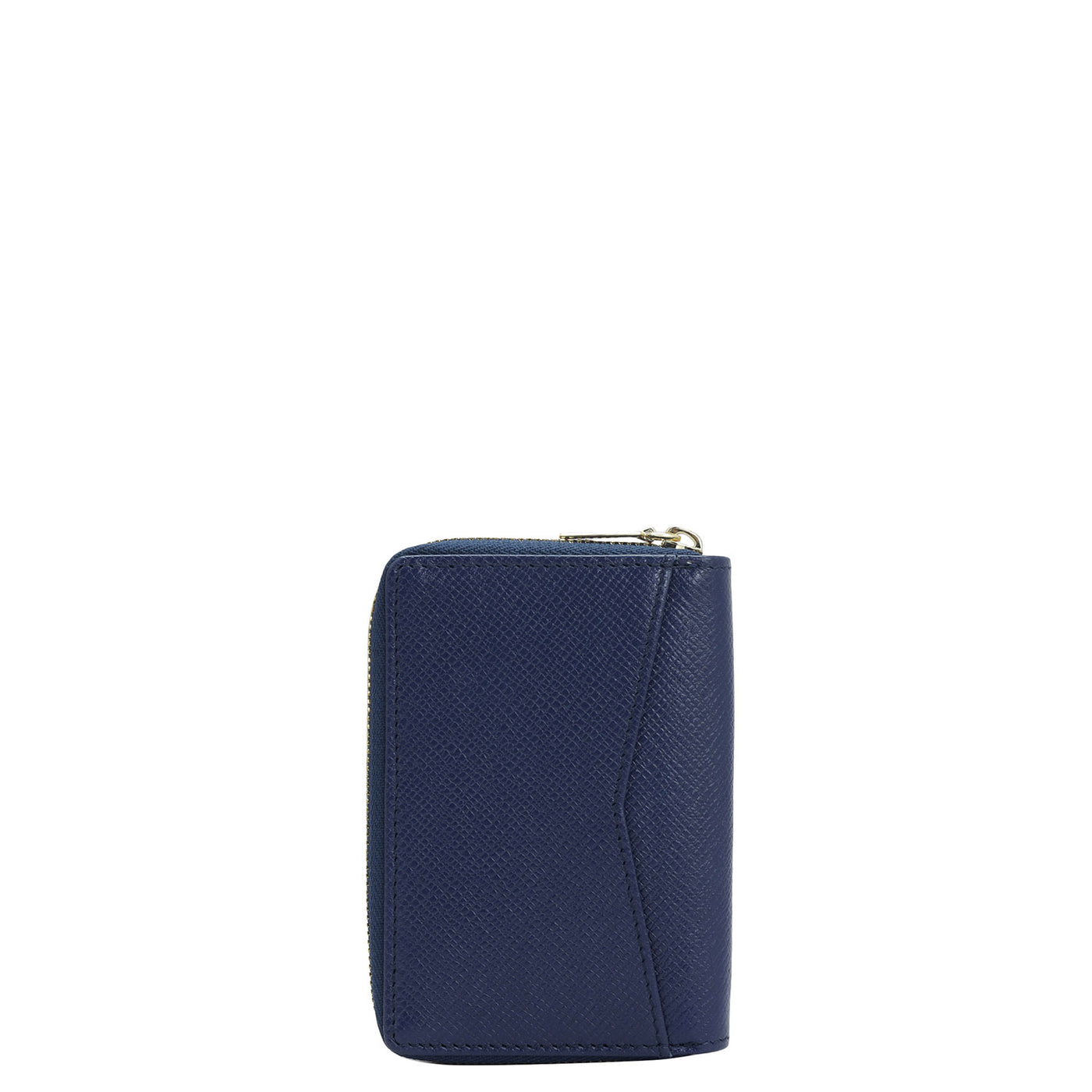 9 Slots Leather Card Case - Ink Blue