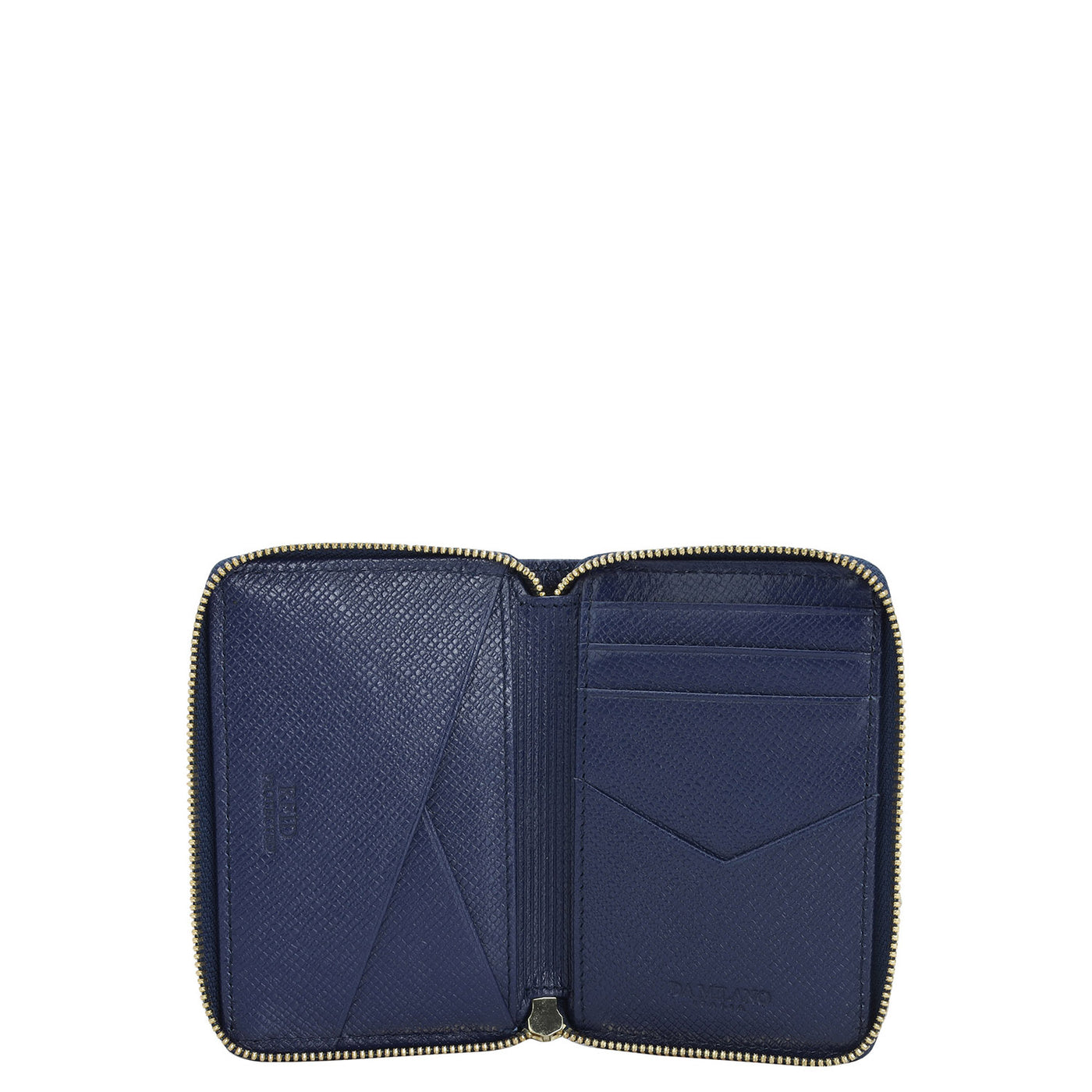 9 Slots Leather Card Case - Ink Blue