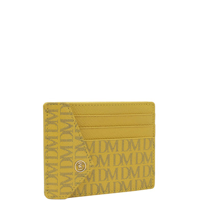 Monogram Franzy Leather Card Case - Minion