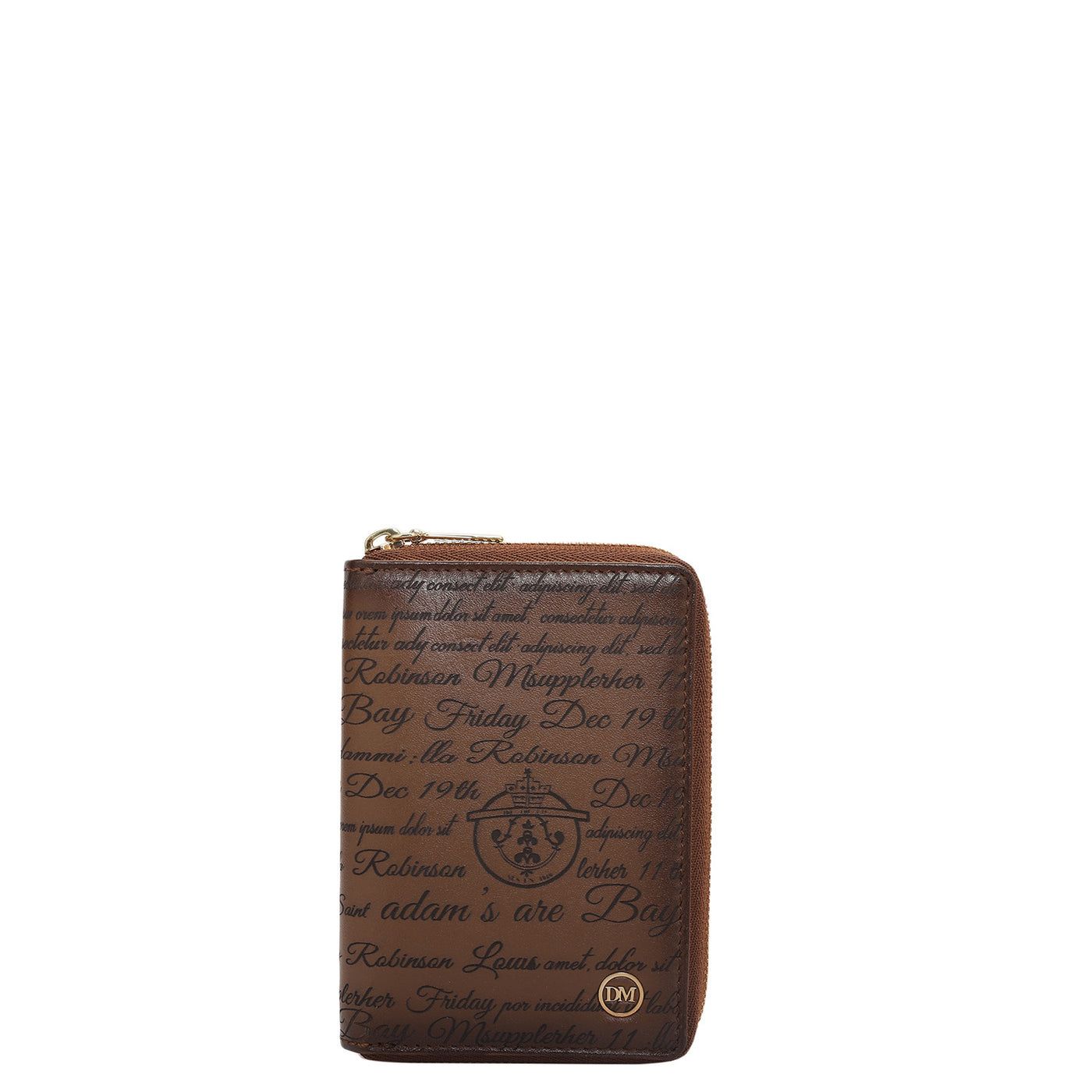 Signato Leather Card Case - Cognac