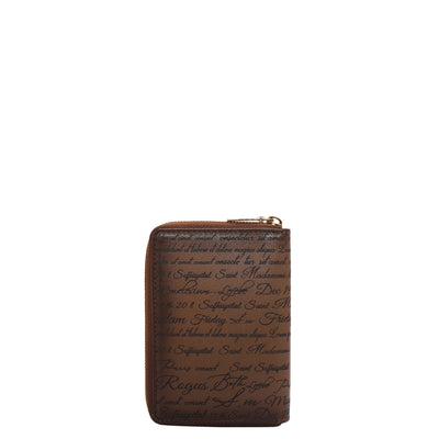 Signato Leather Card Case - Cognac