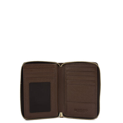 Multi Slots Leather Card Case - Date