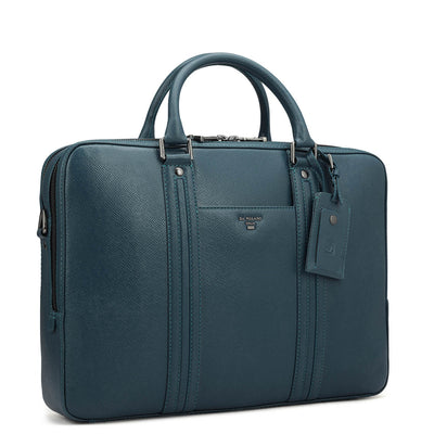 Franzy Leather Laptop Bag - Octane