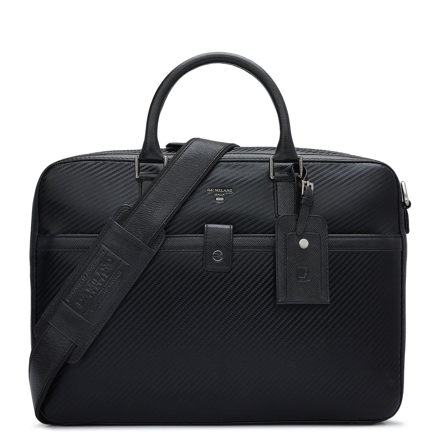 ITP Leather Laptop Bag - Black