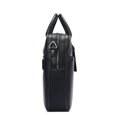 ITP Leather Laptop Bag - Black