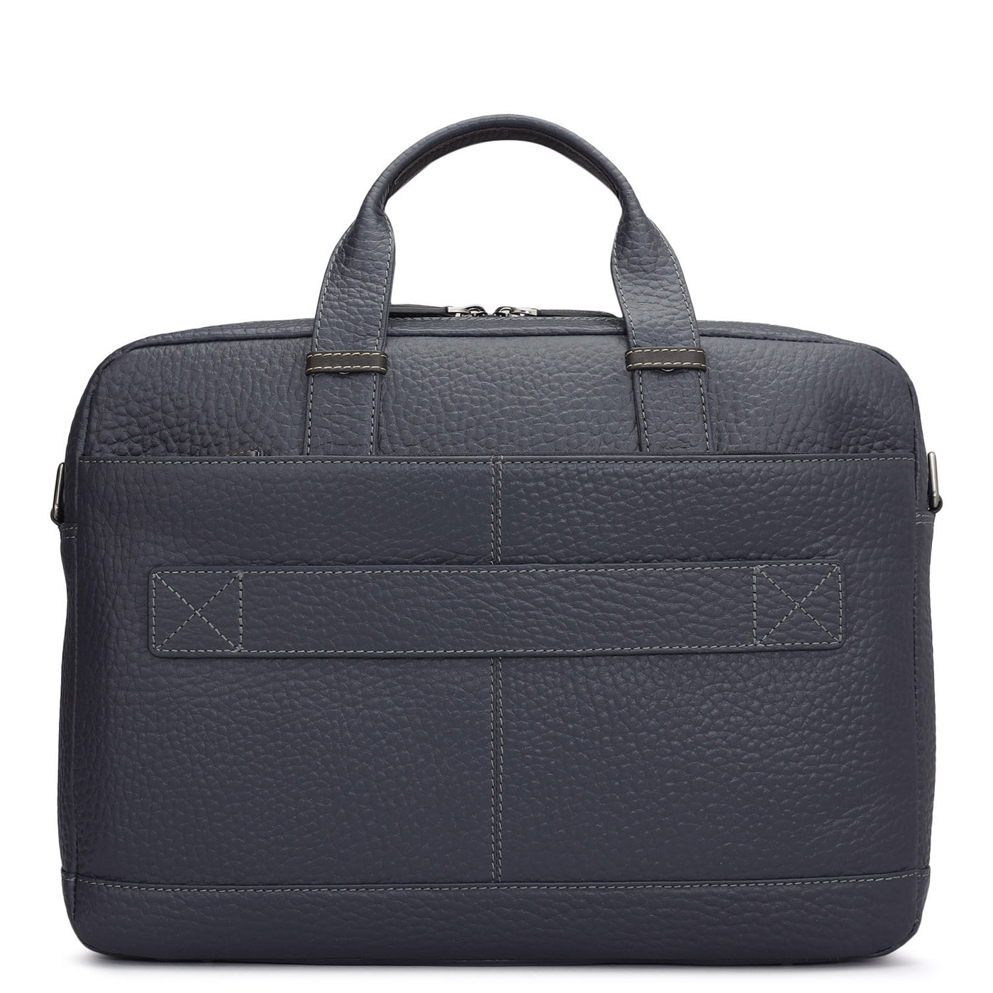 Bub Leather Laptop Bag - Dark Blue