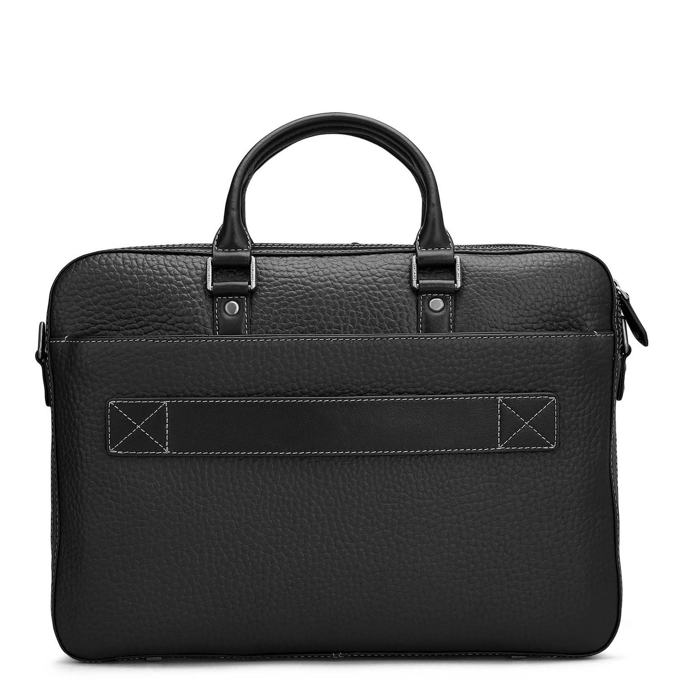 Bub Leather Laptop Bag - Black