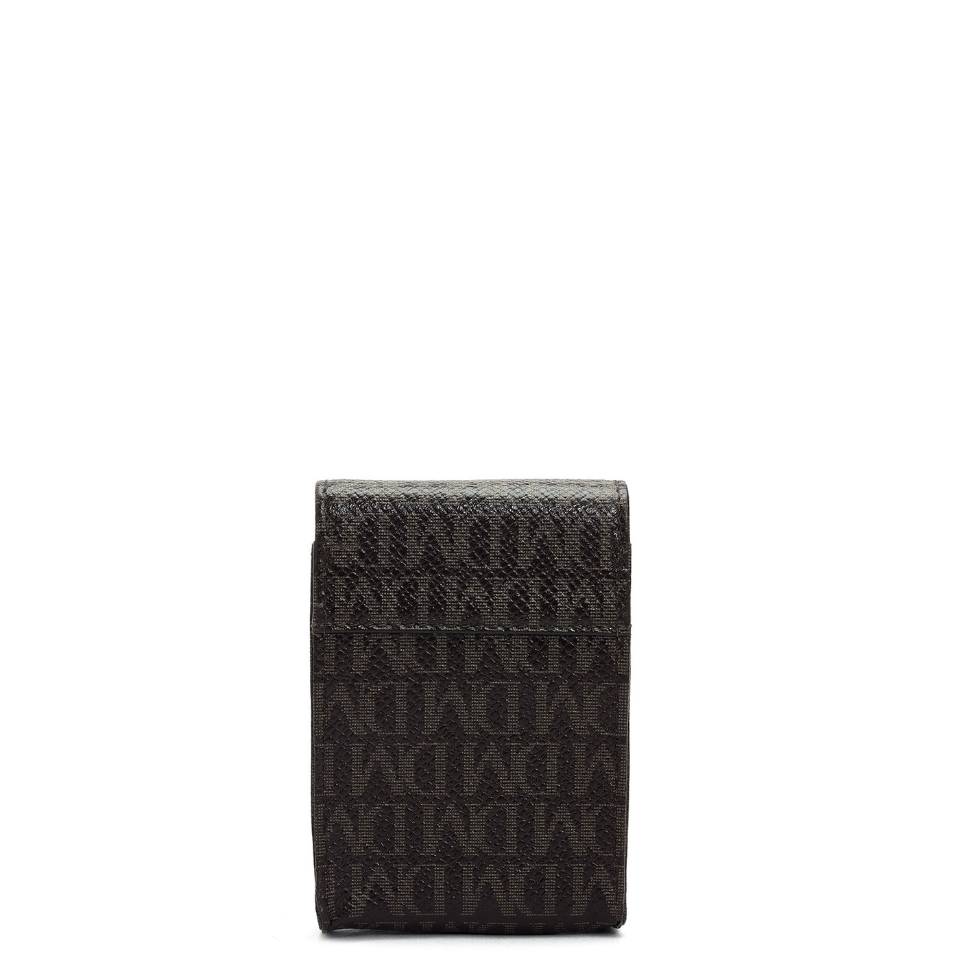 Monogram Leather Cigarette Case - Chocolate