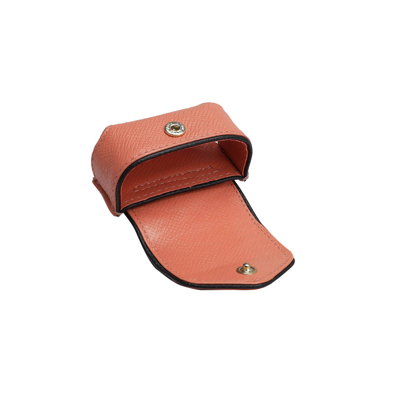 Franzy Leather Earpod Case - Salmon