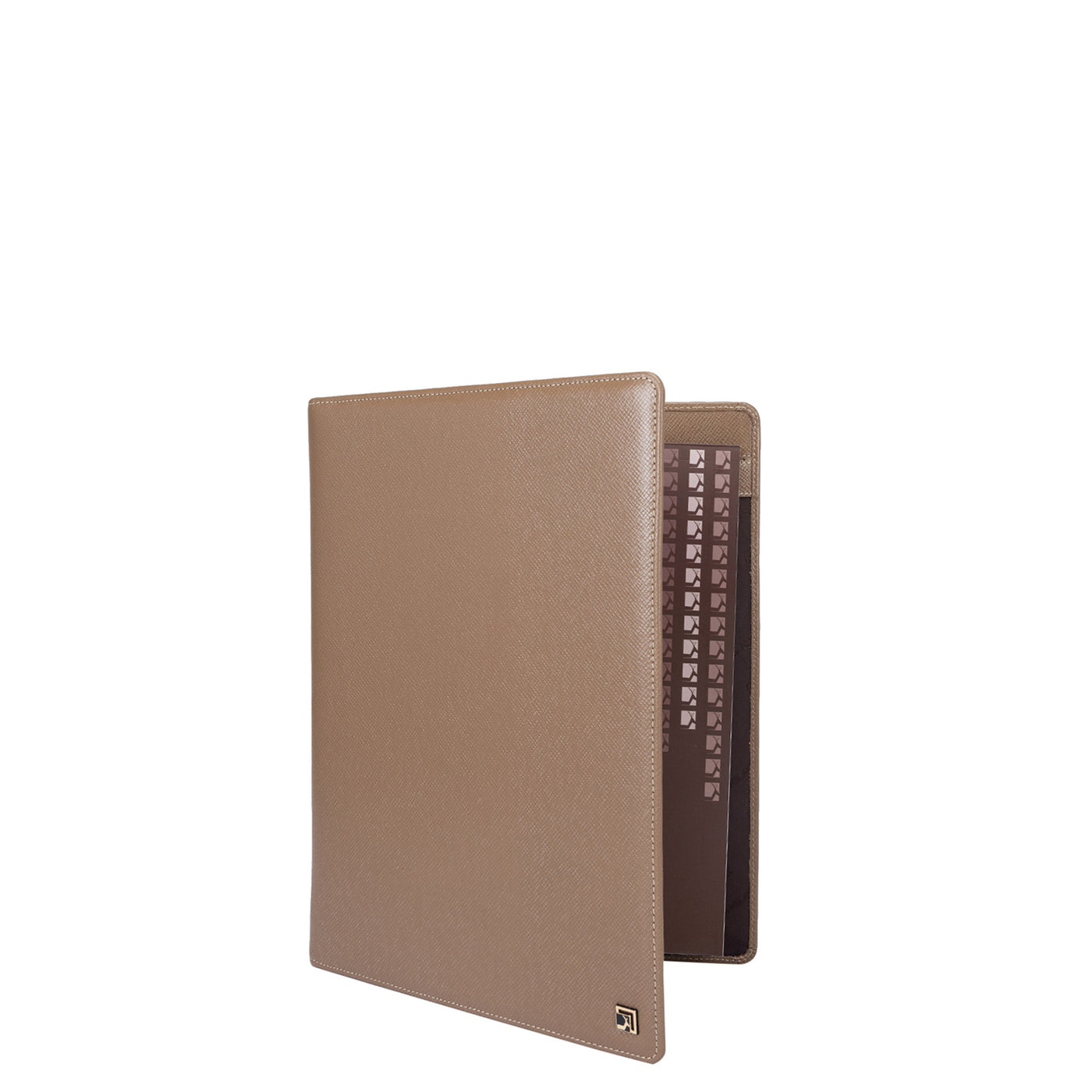 Franzy Leather Folder - Cafe