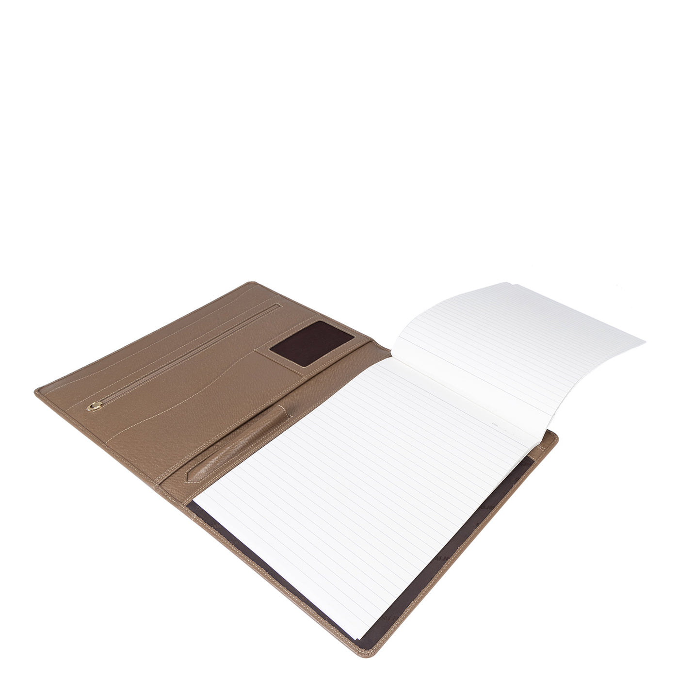 Franzy Leather Folder - Cafe