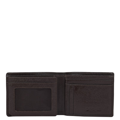 Brown Croco Leather Mens Wallet & Belt Gift Set