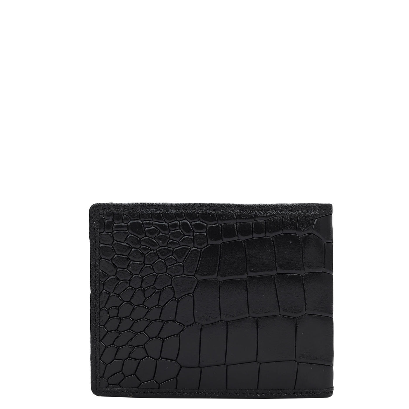 Black Croco Leather Mens & Ladies Wallet Gift Set