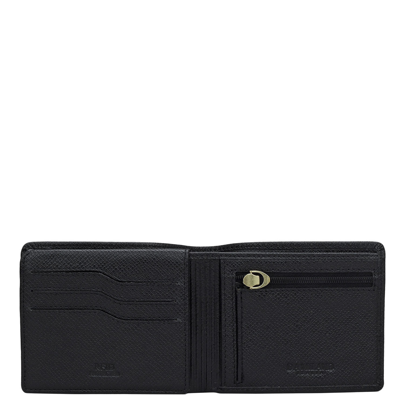 Black Franzy Leather Mens & Ladies Wallet Gift Set