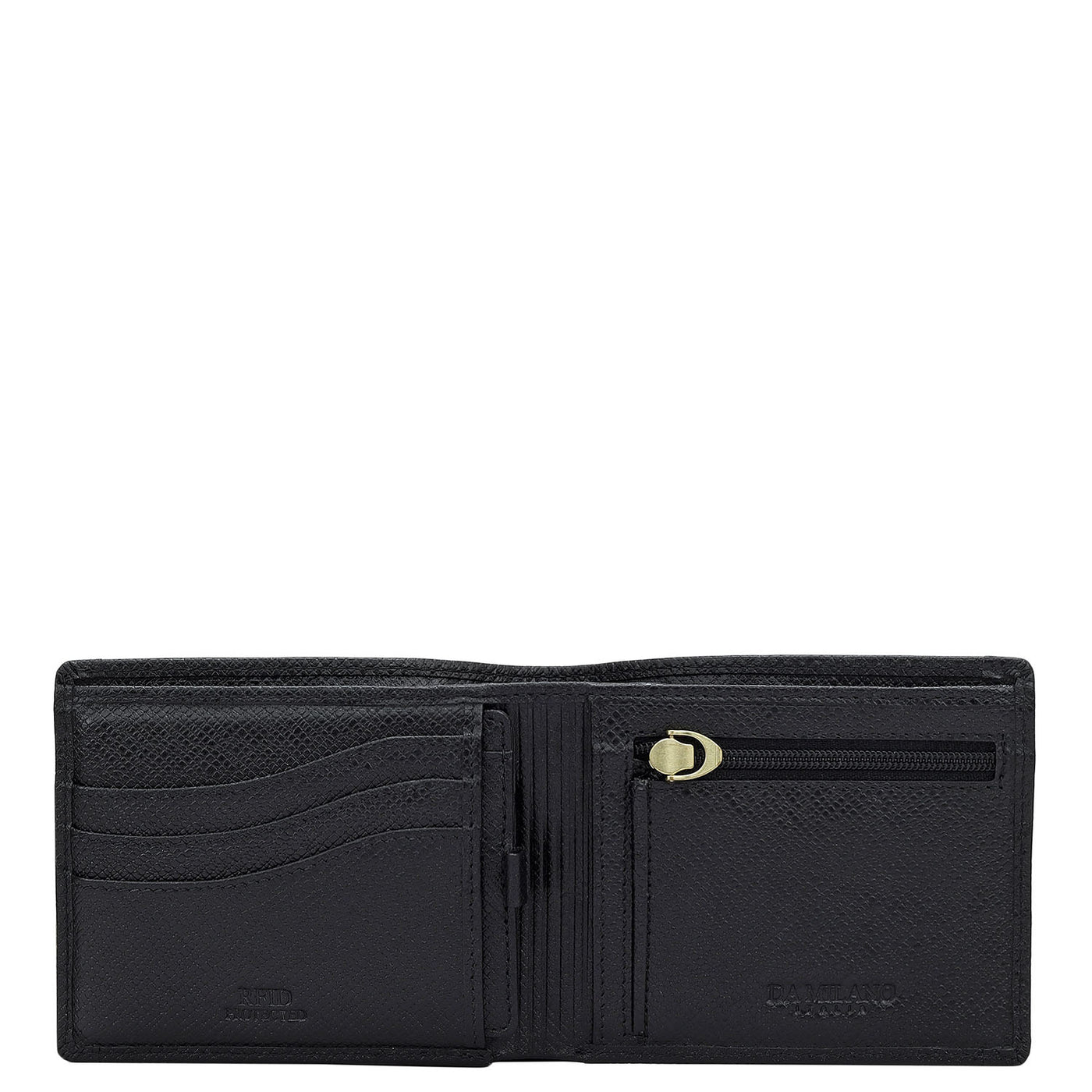 Black Croco Leather Mens & Ladies Wallet Gift Set