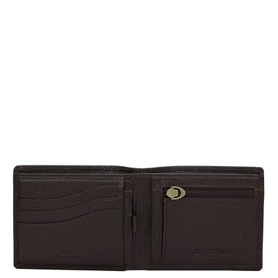 Brown Croco Leather Mens & Ladies Wallet Gift Set