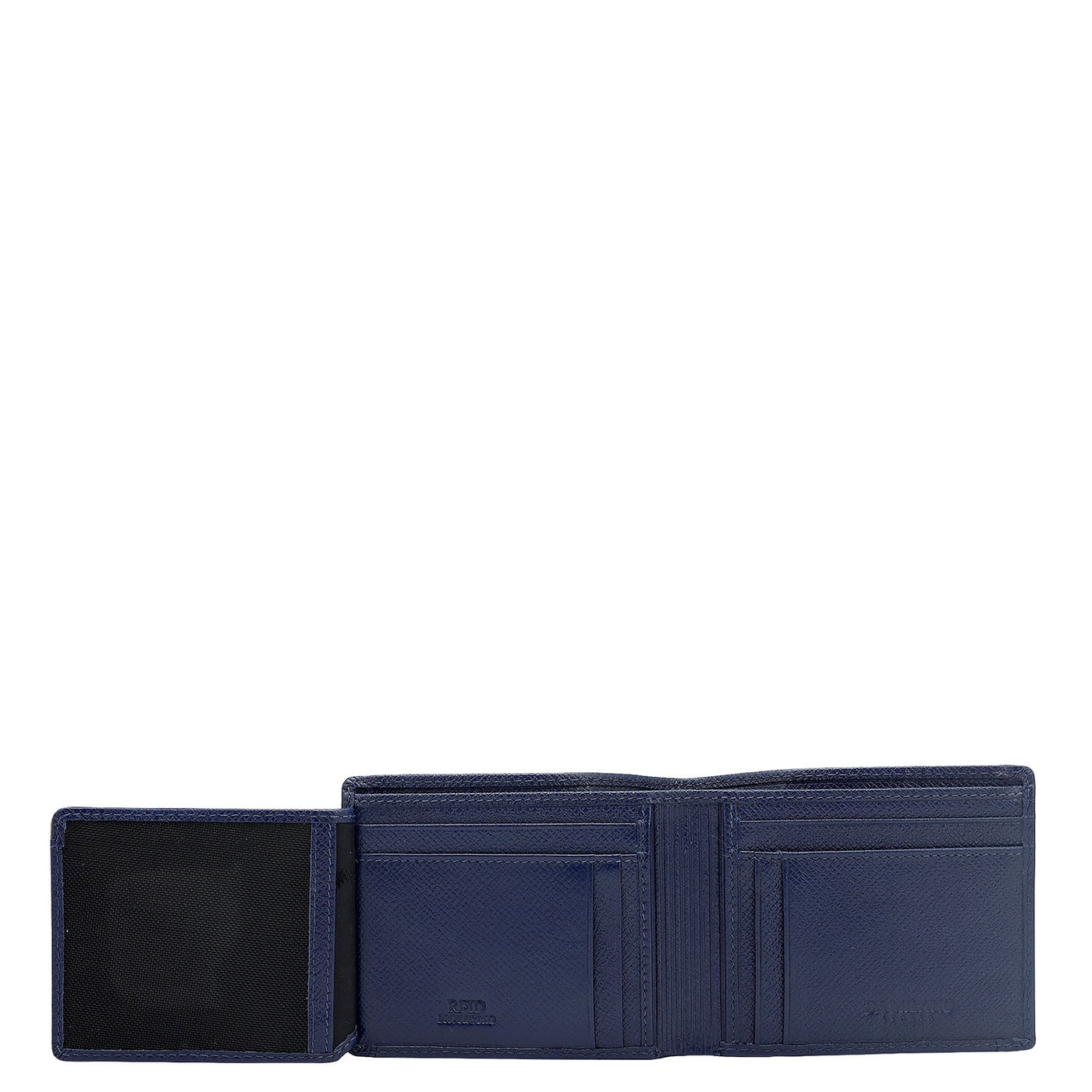 Ink Blue Croco Leather Mens & Ladies Wallet Gift Set