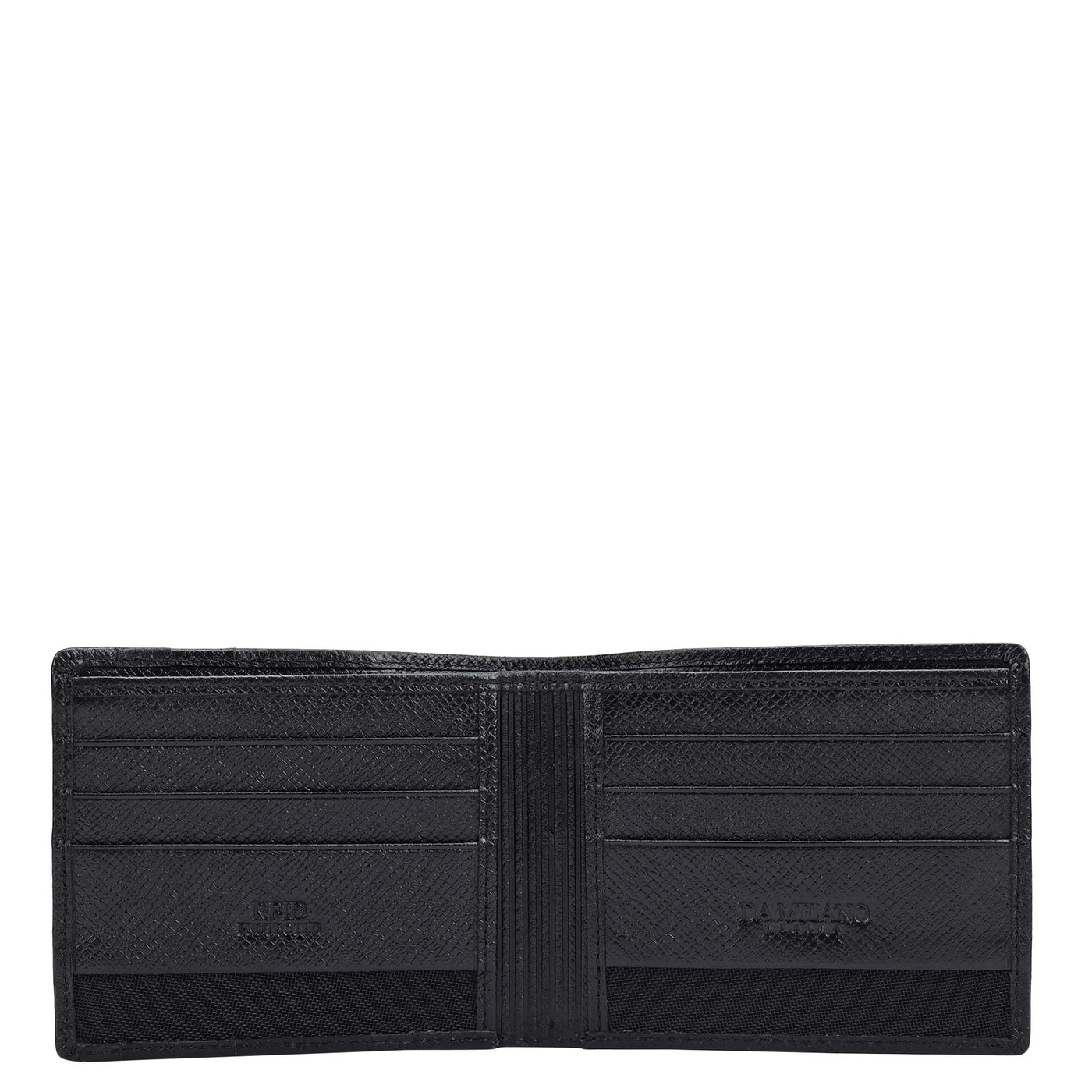 Black Franzy Leather Mens Wallet & Keychain Gift Set